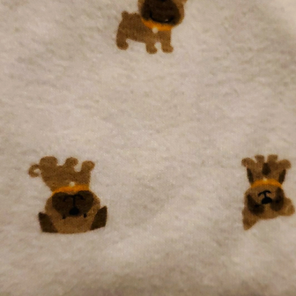 HOODED DOG 6M BODYSUIT